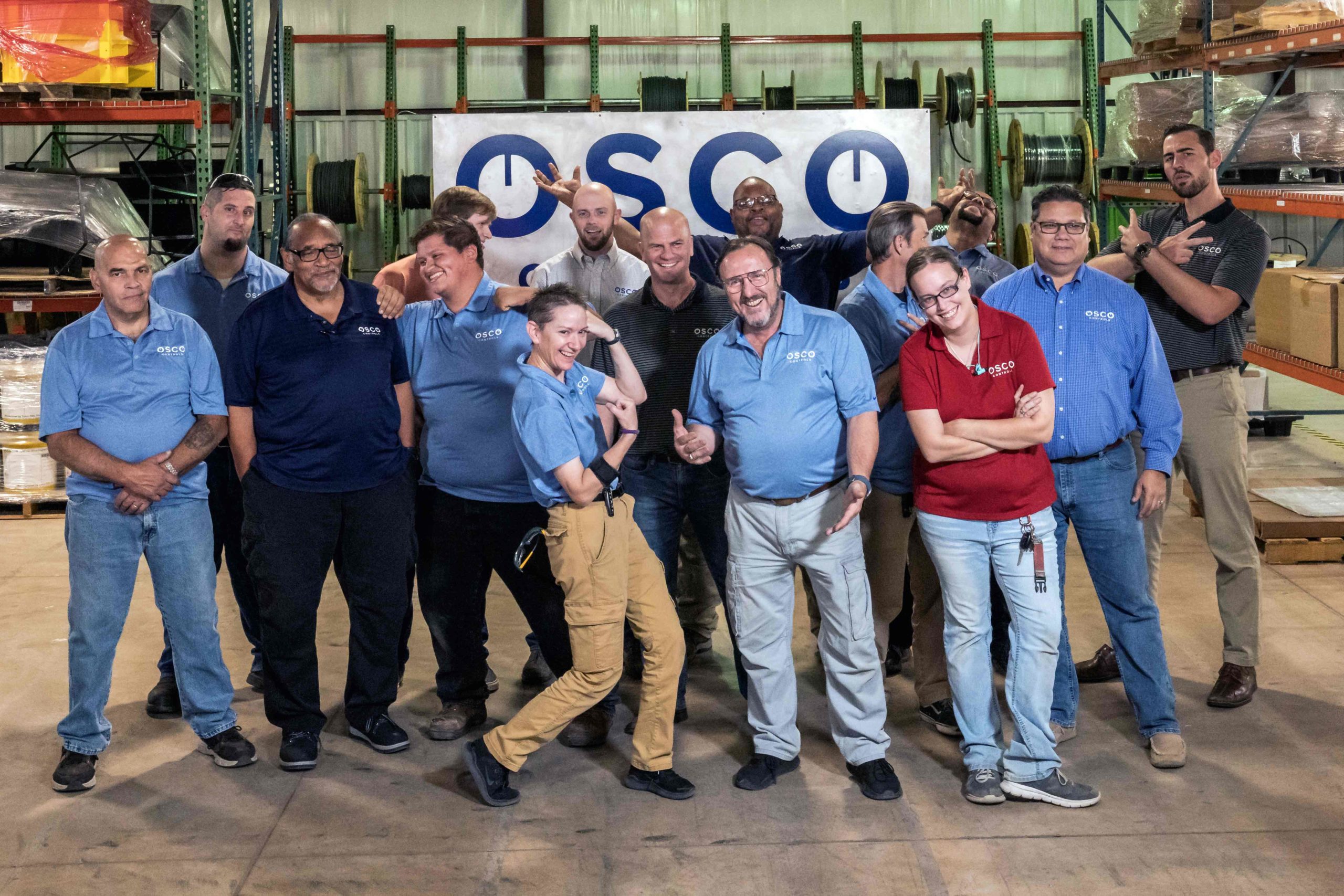 OSCO Controls employees have fun at work