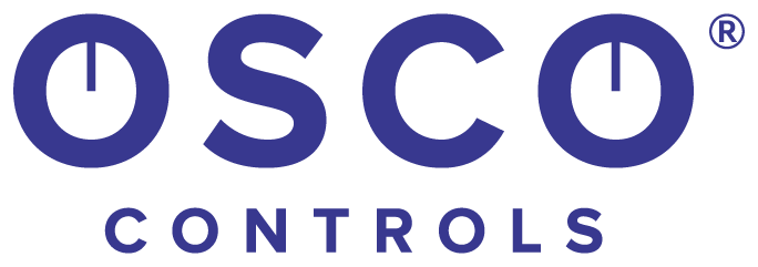 OSCO Controls logo - Blue & Transparent Background