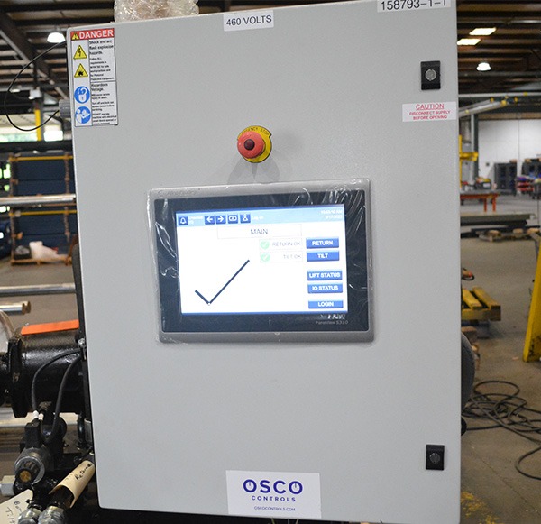 Custom Control Interface for Equipment Insight - OSCO Controls