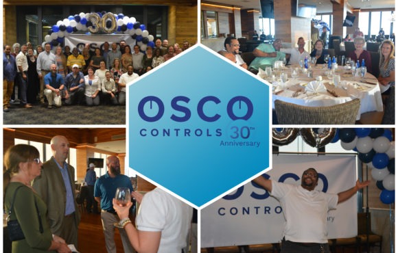 OSCO Controls 30th Anniversary celebration collage - OSCO Controls