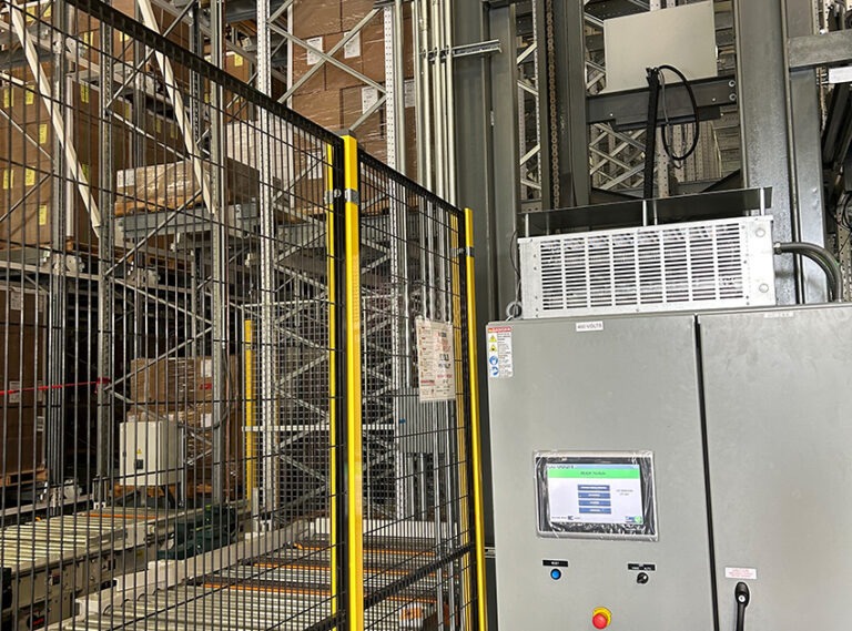 Custom Controls Integration for Automated AGV Rack Retrieval and Storage System - OSCO Controls
