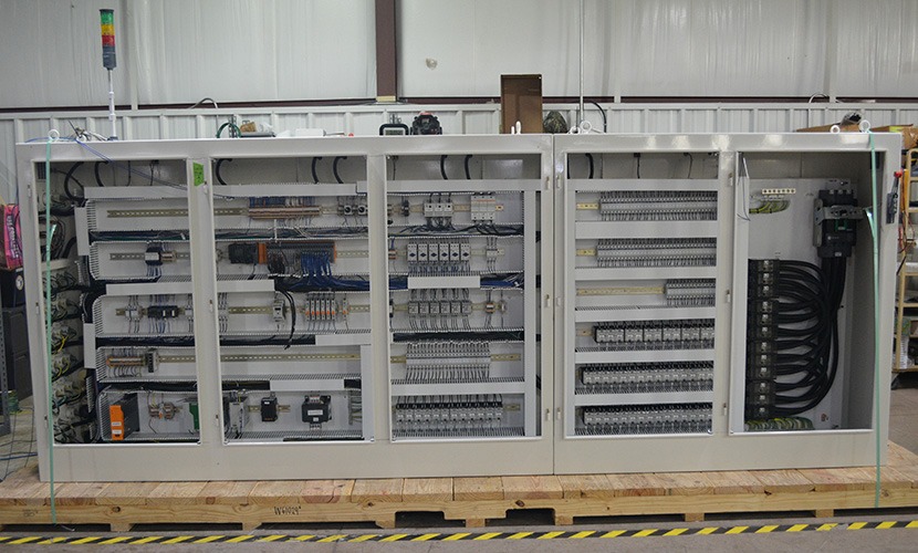 Extruder Machine Control Panel